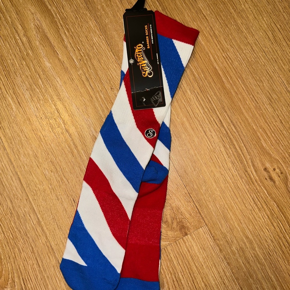 Suavecito Bold Tricolor Striped Socks